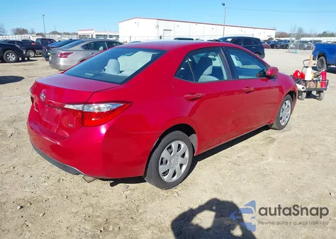 2014 Toyota Corolla Le from USA, damaged, VIN 2T1BURHE4EC071765